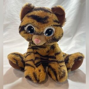 2016 Retired Build A Bear Tiger Cub Plush Stuffed Animal 16” Cotton Candy Scent